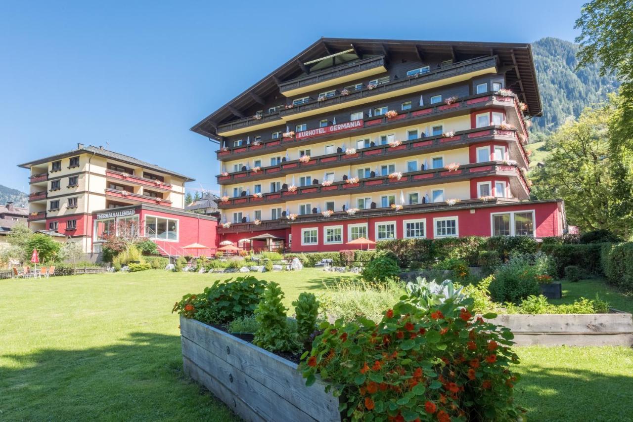 Hotel Germania Gastein - Ganzjaehrig Inklusive Alpentherme Gastein & Sommersaison Inklusive Gasteiner Bergbahnen 배드호프가스타인 외부 사진