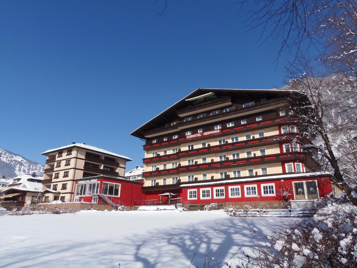 Hotel Germania Gastein - Ganzjaehrig Inklusive Alpentherme Gastein & Sommersaison Inklusive Gasteiner Bergbahnen 배드호프가스타인 외부 사진