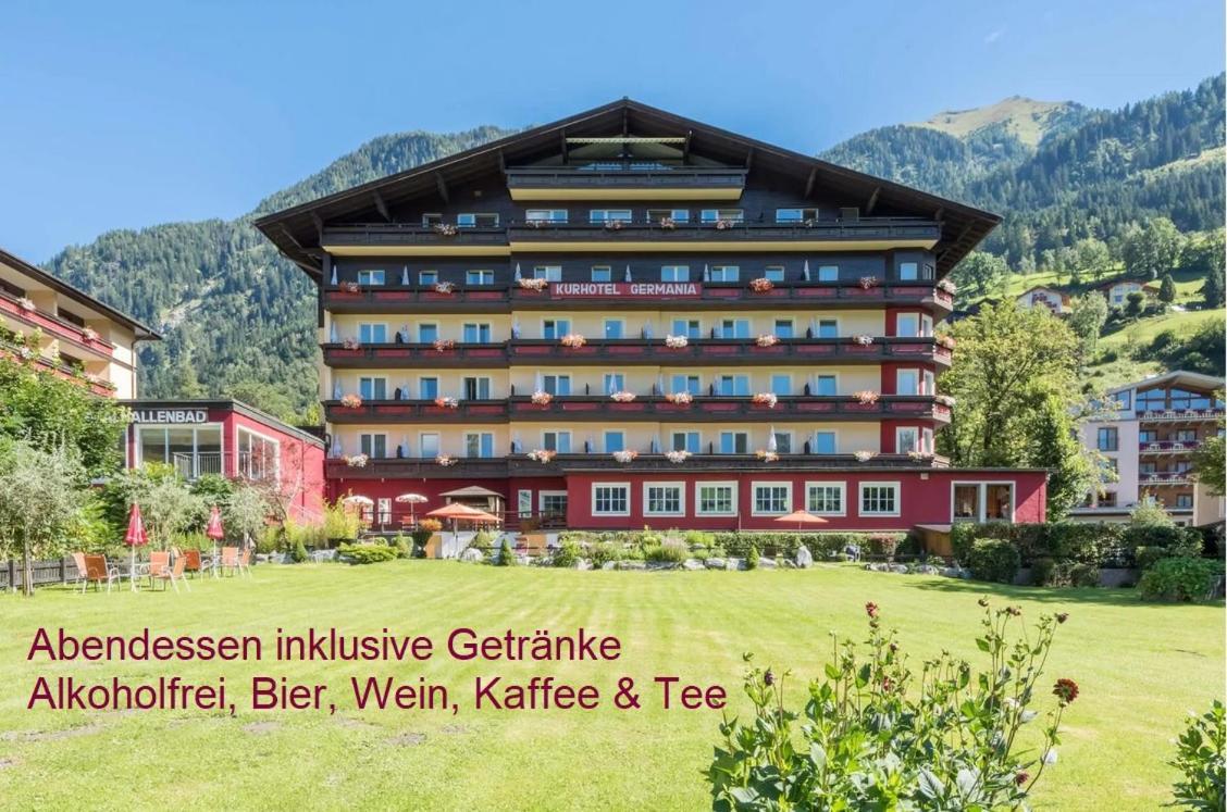 Hotel Germania Gastein - Ganzjaehrig Inklusive Alpentherme Gastein & Sommersaison Inklusive Gasteiner Bergbahnen 배드호프가스타인 외부 사진