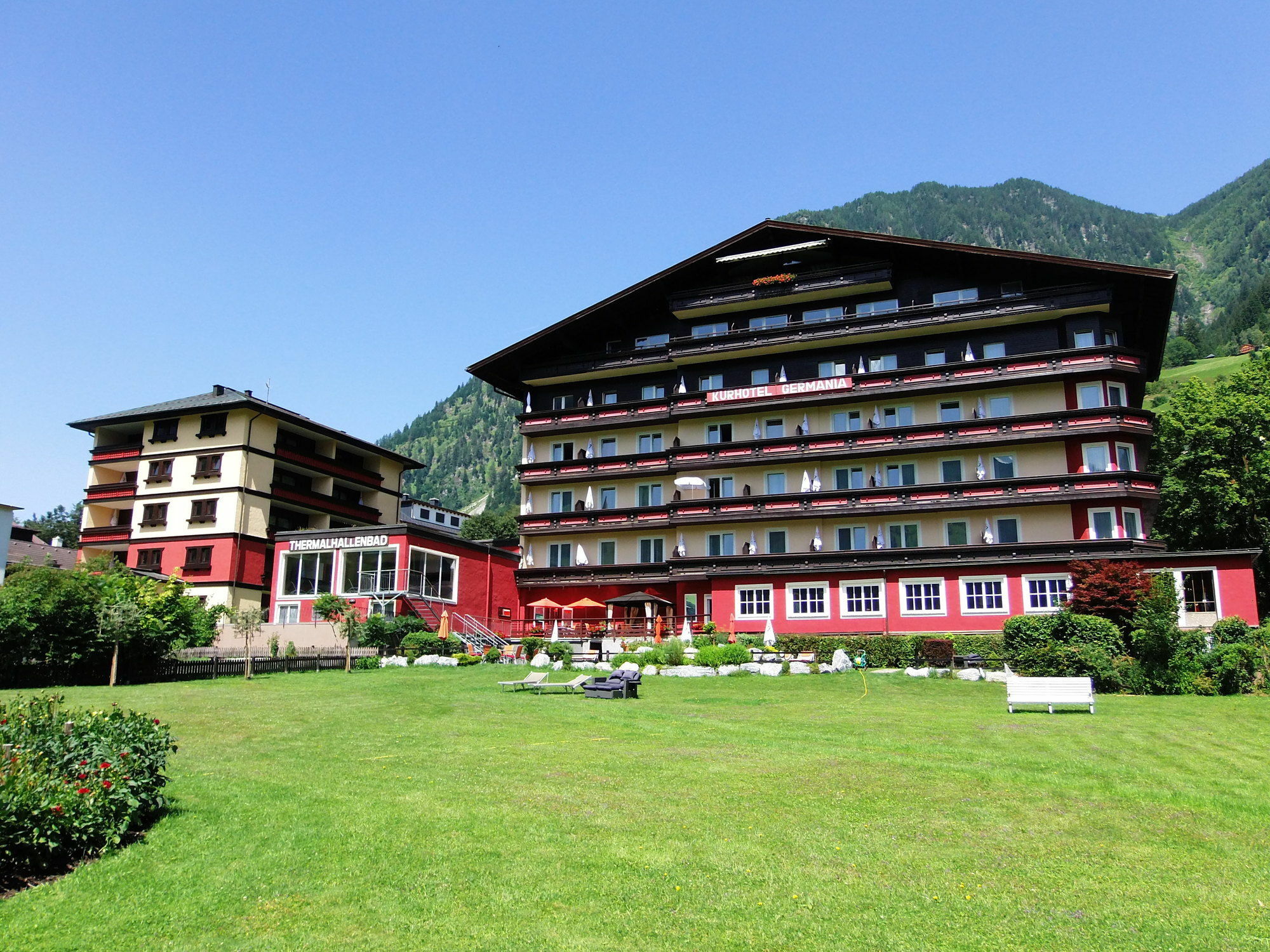 Hotel Germania Gastein - Ganzjaehrig Inklusive Alpentherme Gastein & Sommersaison Inklusive Gasteiner Bergbahnen 배드호프가스타인 외부 사진